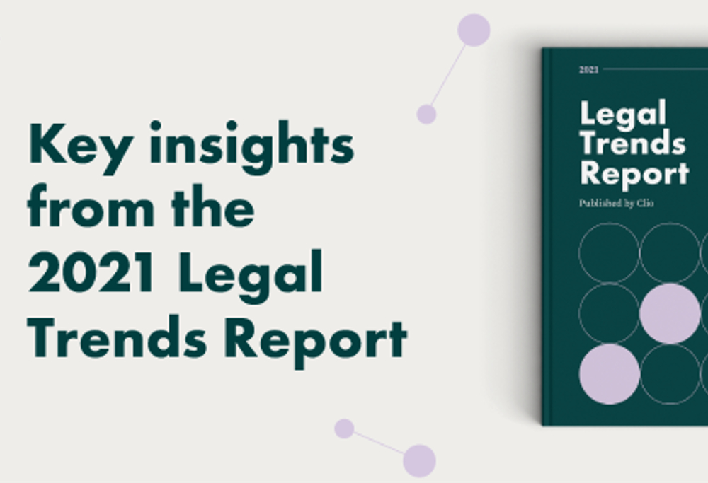 Legal Trends Report: An Infographic